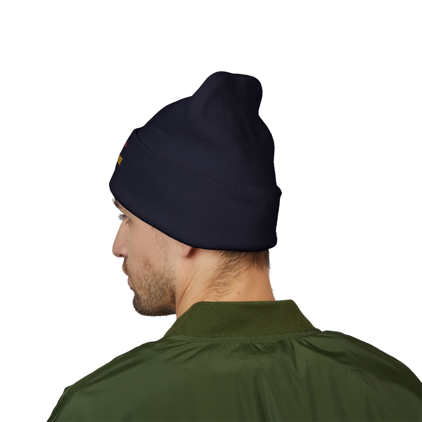 Zohran Mam-Commie Sucks Embroidered Cuffed Beanie