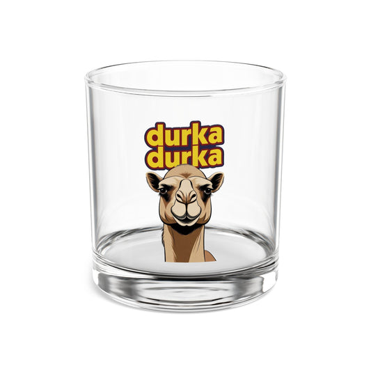 "Durka Durka" Camel 10oz Whisky Glass