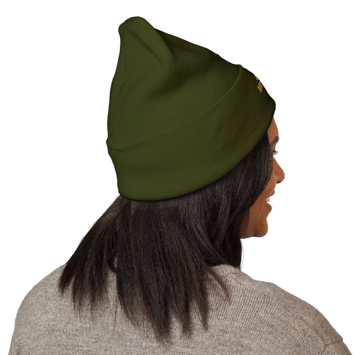 Zohran Mam-Commie Sucks Embroidered Cuffed Beanie