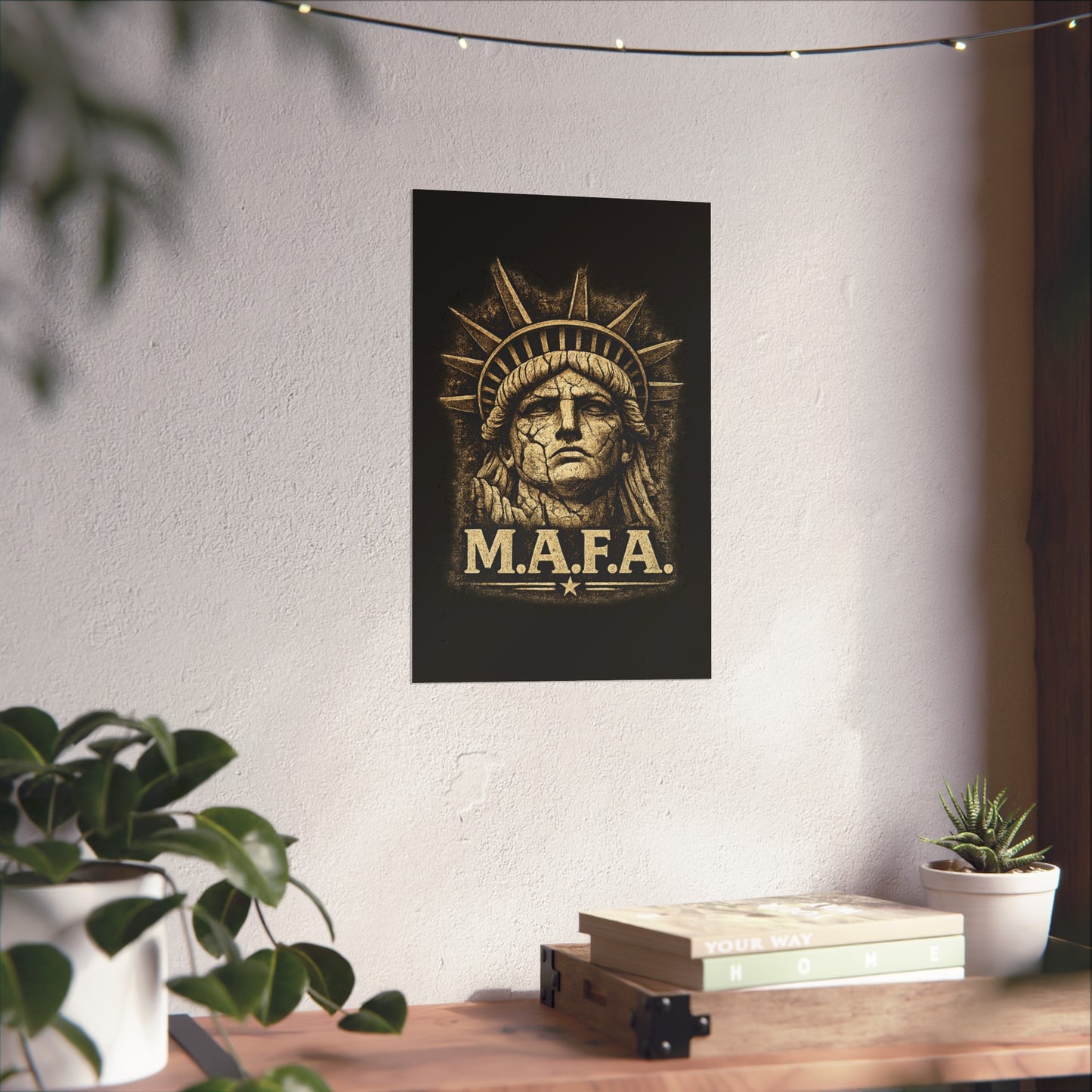 "M.A.F.A. "Statue Of Liberty" Wall Poster