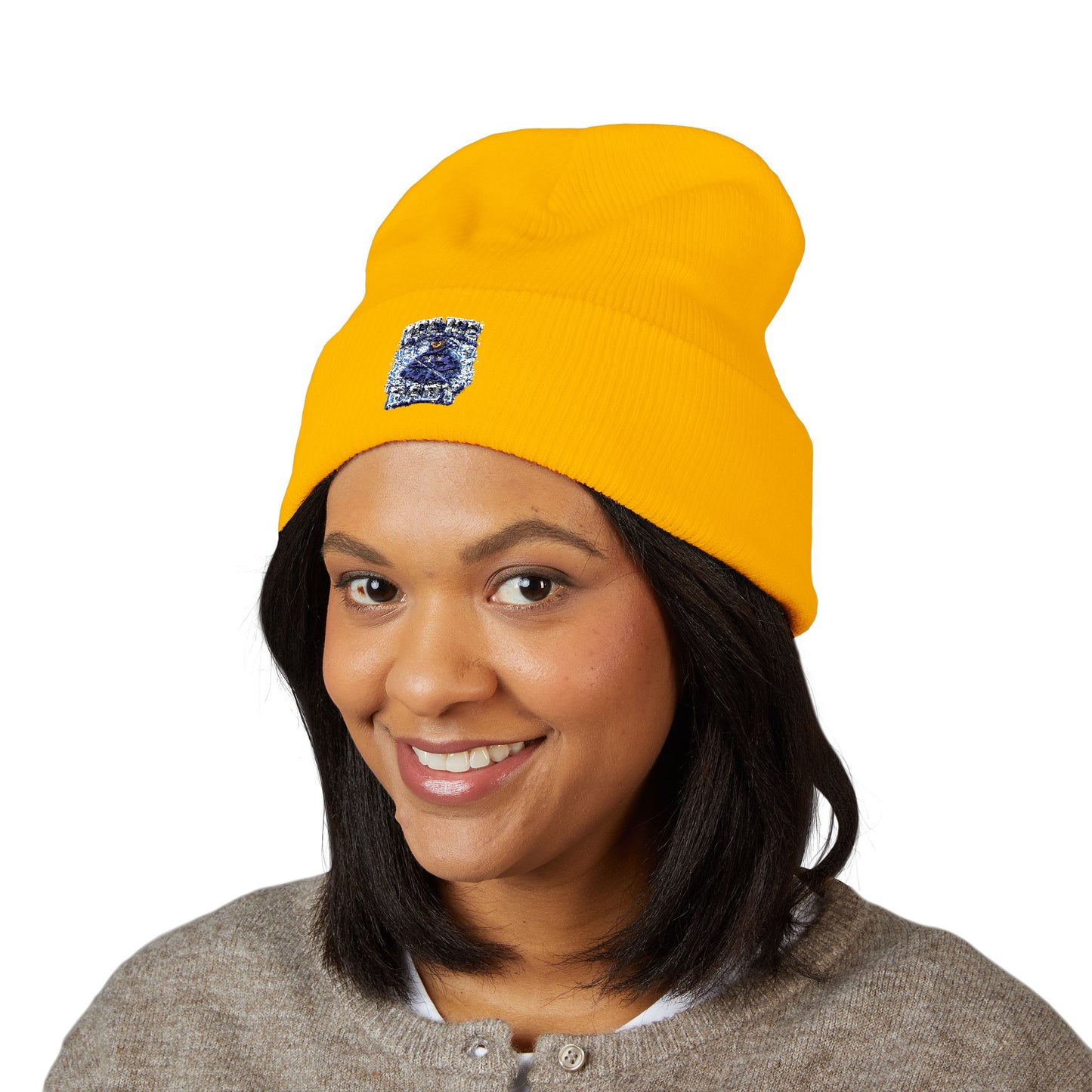 Ice Ice Baby ICE Agent Embroidered Classic Cuffed Beanie