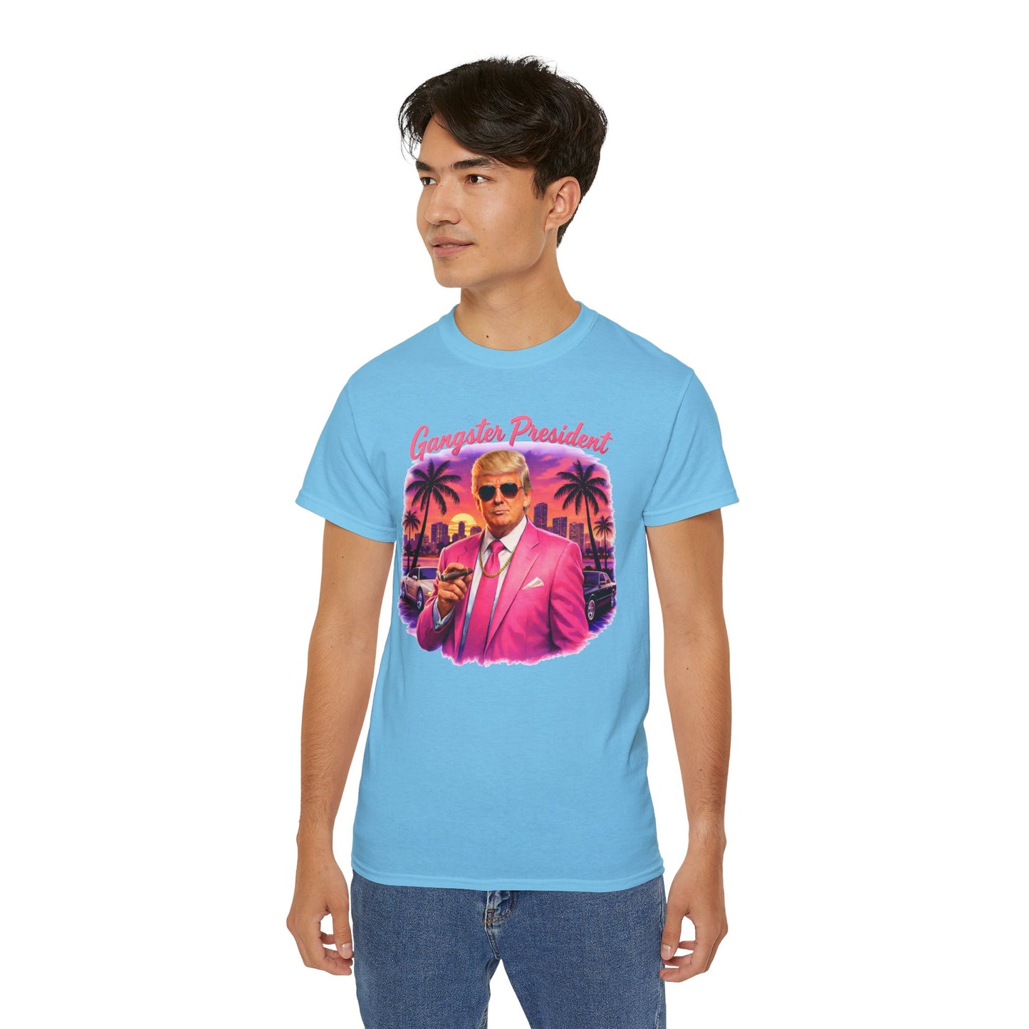 Gangster President Vice City Gildan Brand T-Shirt