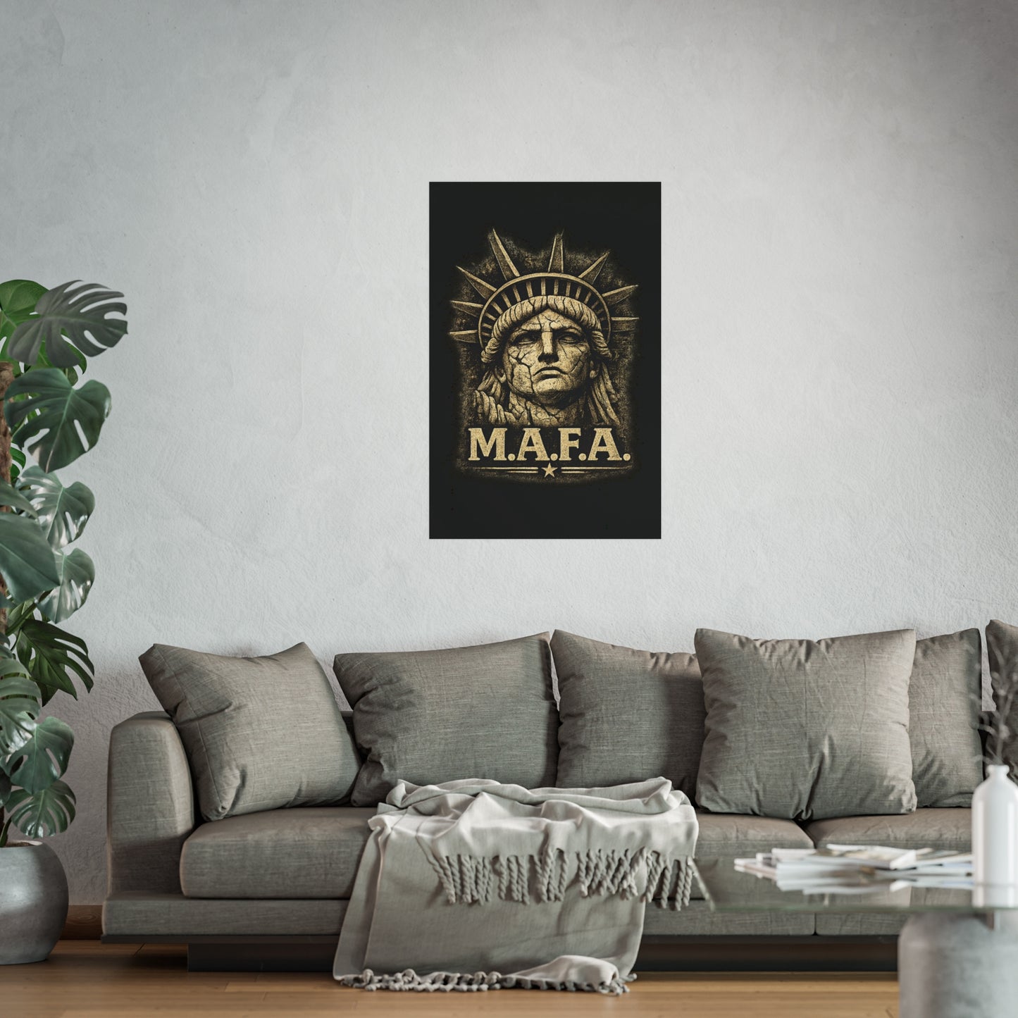 "M.A.F.A. "Statue Of Liberty" Wall Poster