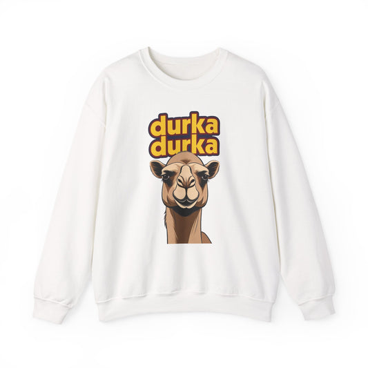 "Durka Durka" Camel Gildan Brand Crewneck Sweatshirt