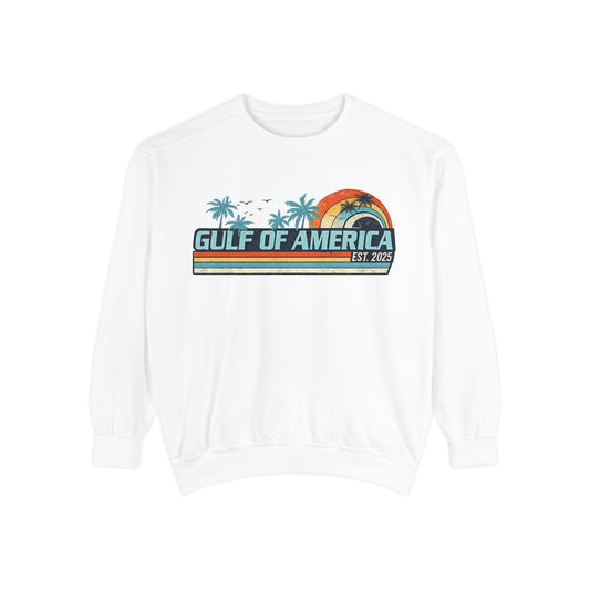 Gulf of America Vintage Comfort Color Crewneck Sweatshirt