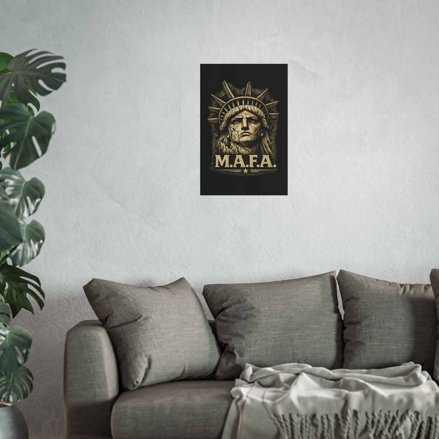 "M.A.F.A. "Statue Of Liberty" Wall Poster