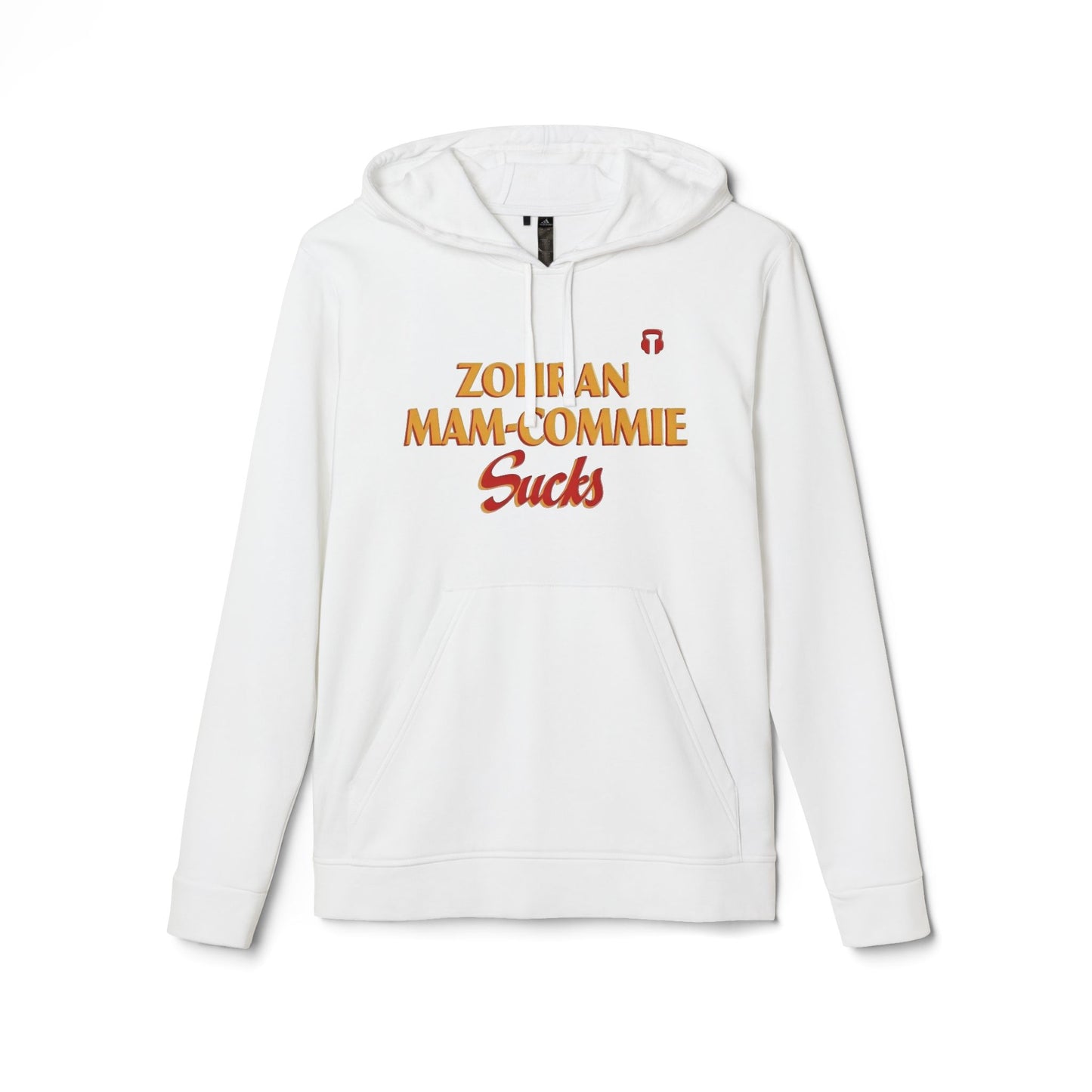 Zohran Mam-Commie Sucks Adidas Brand Hoodie