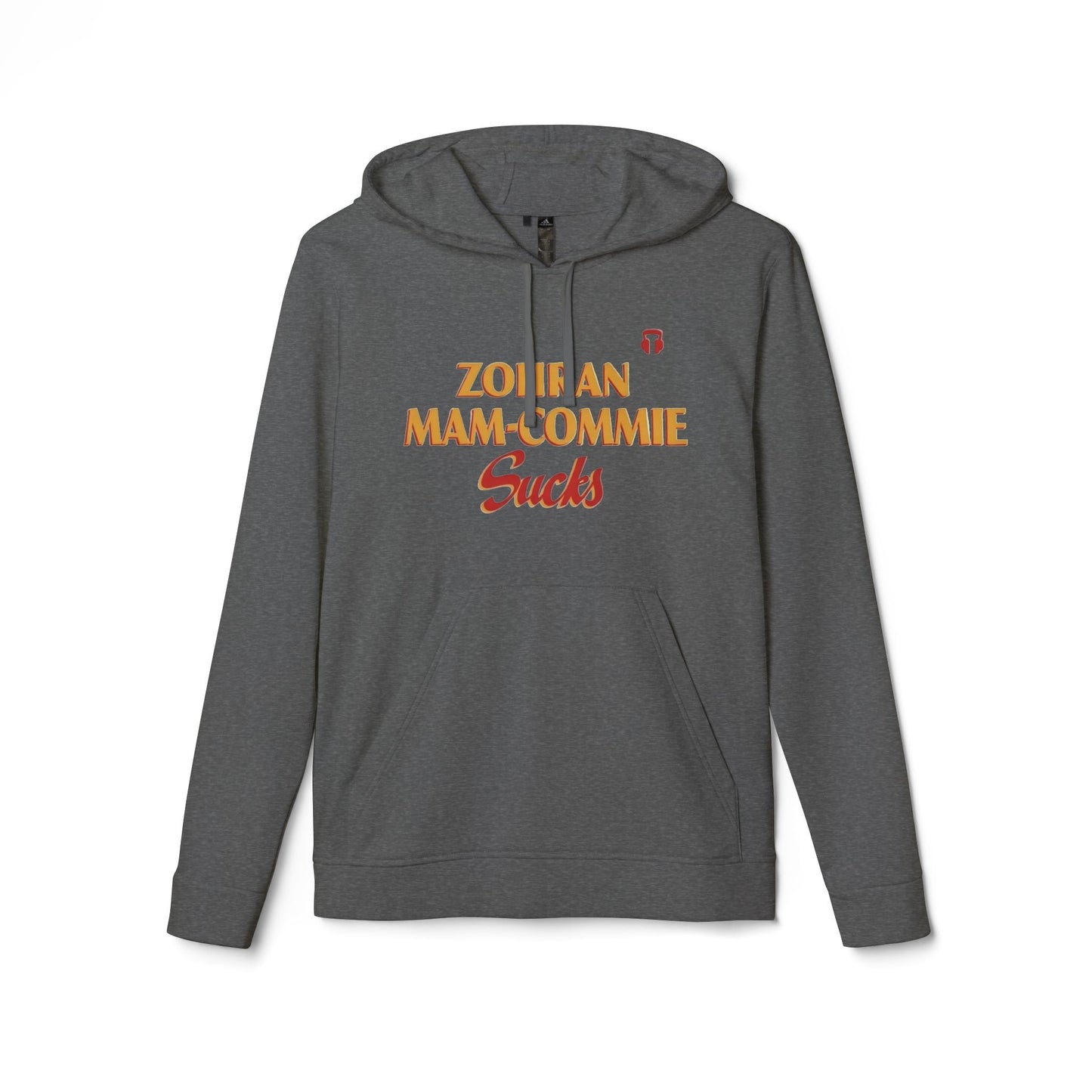 Zohran Mam-Commie Sucks Adidas Brand Hoodie