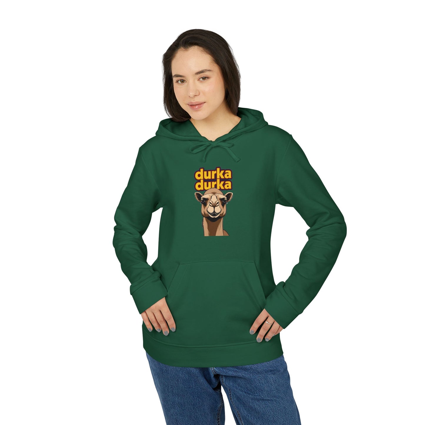 "Durka Durka Camel Adidas Brand Hoodie