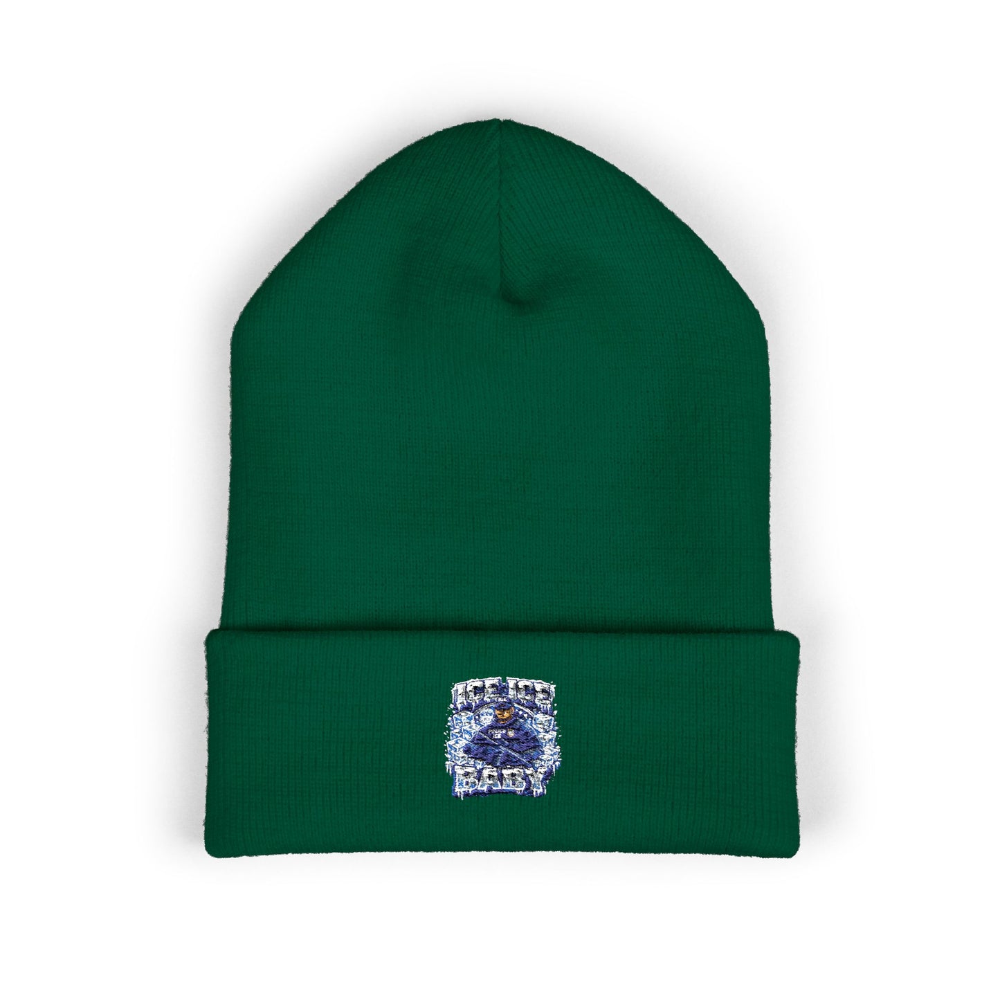 Ice Ice Baby ICE Agent Embroidered Classic Cuffed Beanie