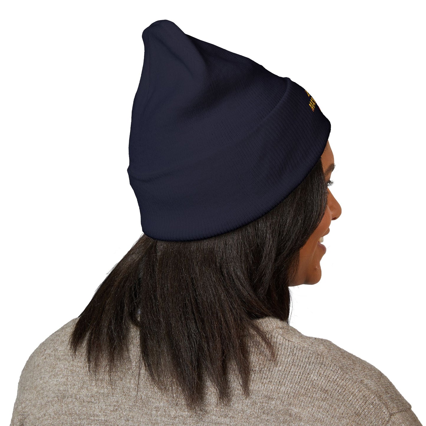 Zohran Mam-Commie Sucks Embroidered Cuffed Beanie