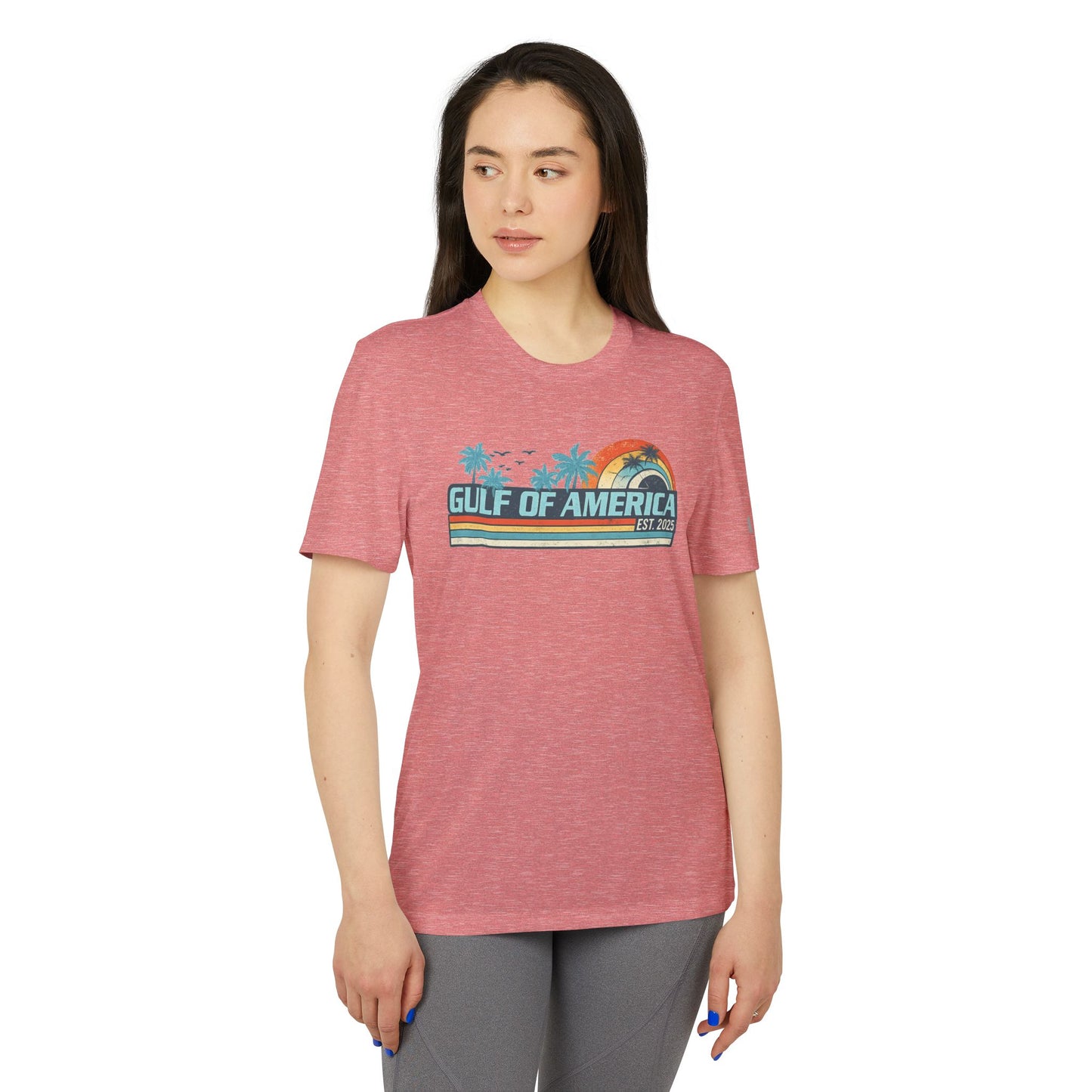 Gulf of America Vintage Adidas Brand T-Shirt