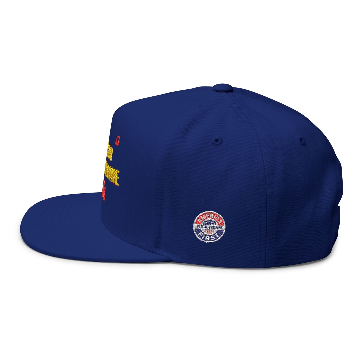 Zohran Mam-Commie Sucks Embroidered Snapback Flat Bill Cap