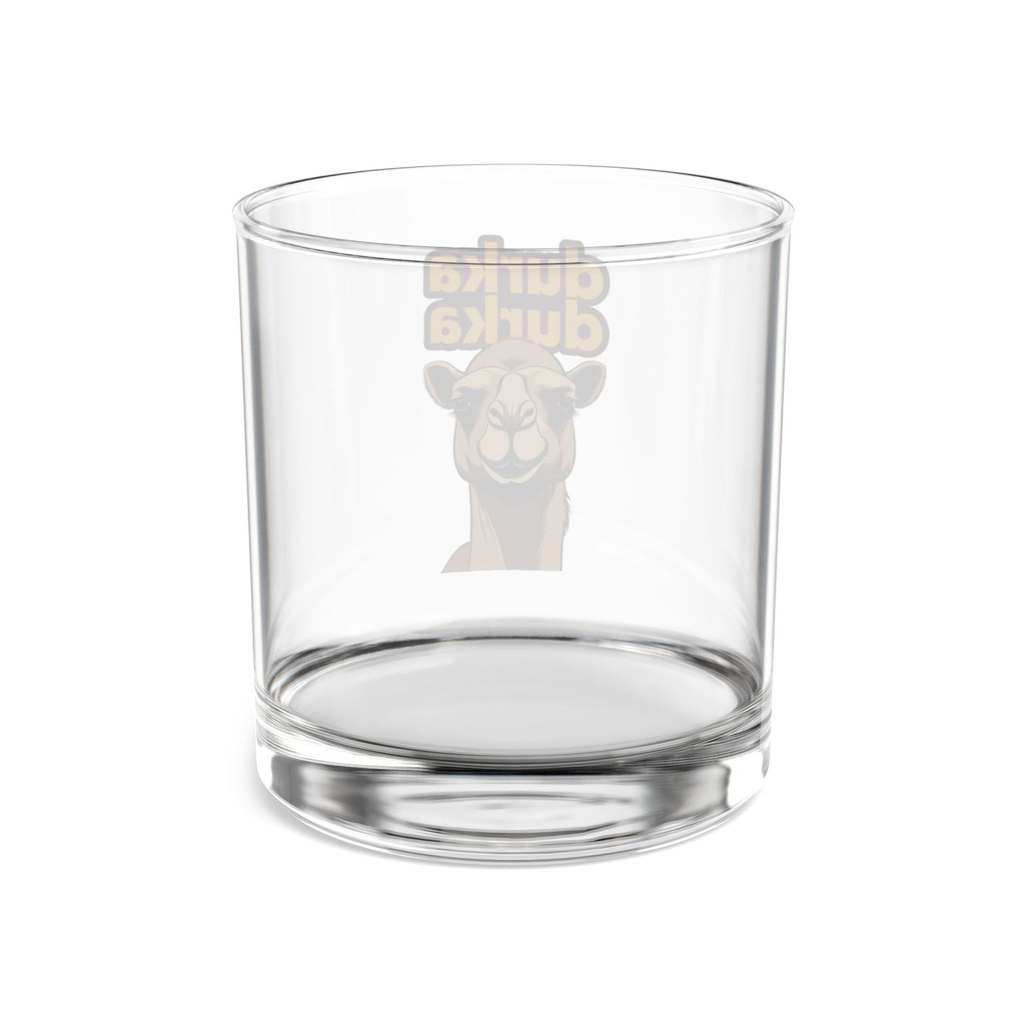 "Durka Durka" Camel 10oz Whisky Glass