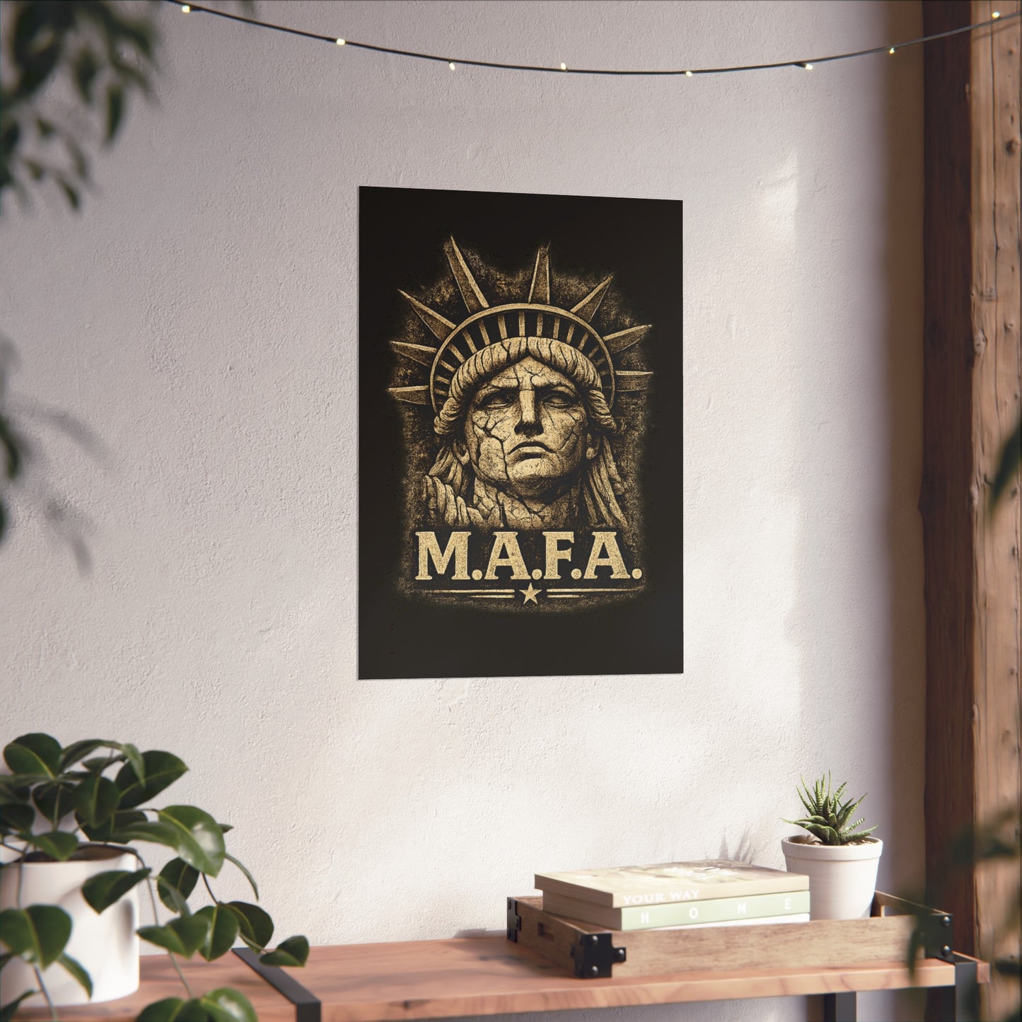 "M.A.F.A. "Statue Of Liberty" Wall Poster