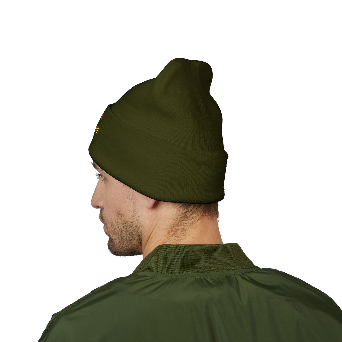Zohran Mam-Commie Sucks Embroidered Cuffed Beanie