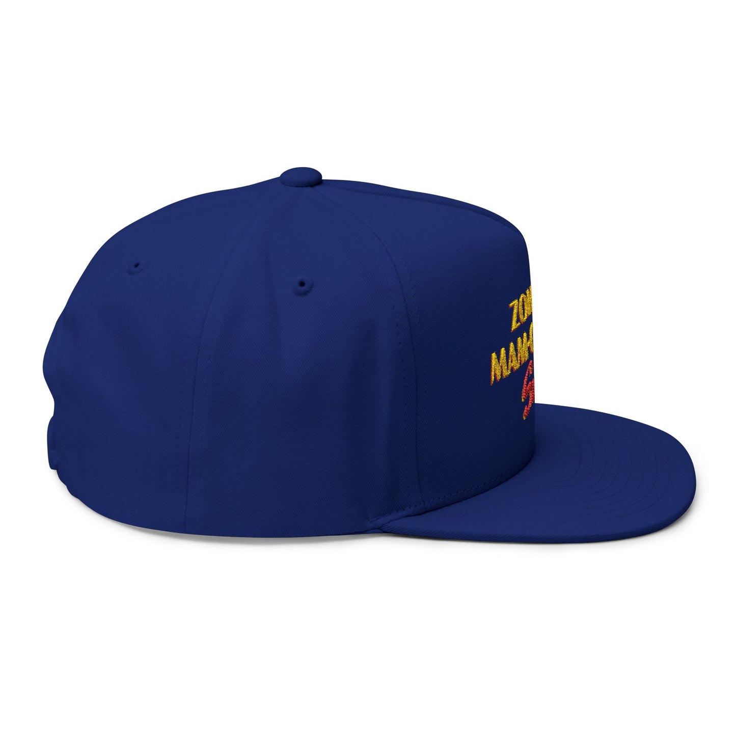 Zohran Mam-Commie Sucks Embroidered Snapback Flat Bill Cap