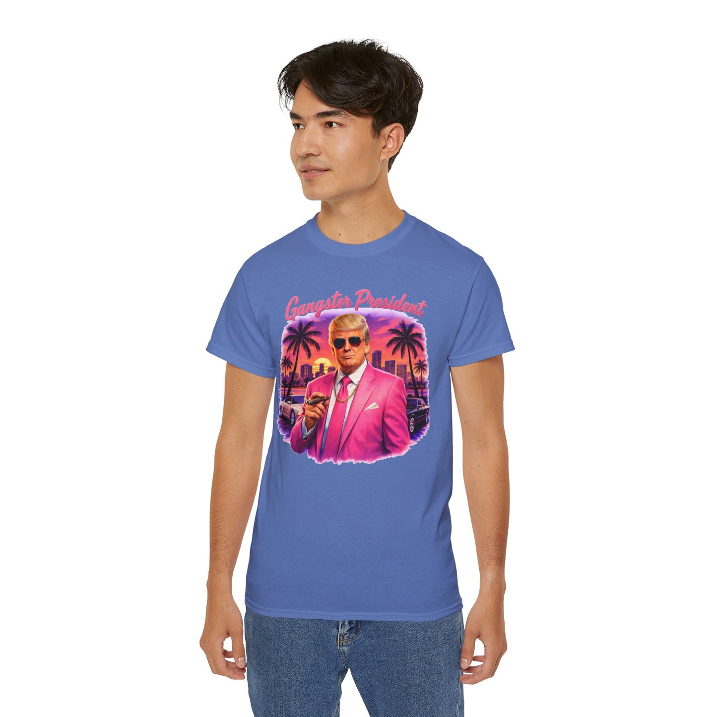 Gangster President Vice City Gildan Brand T-Shirt