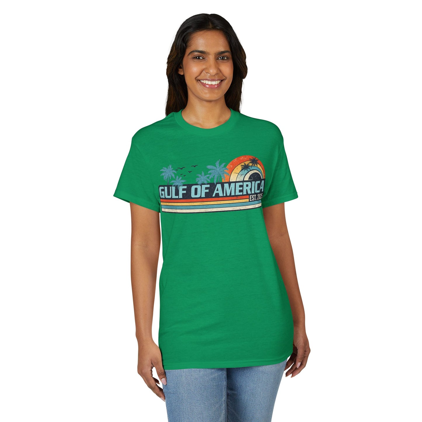 Gulf of America Vintage Gildan Brand T-Shirt