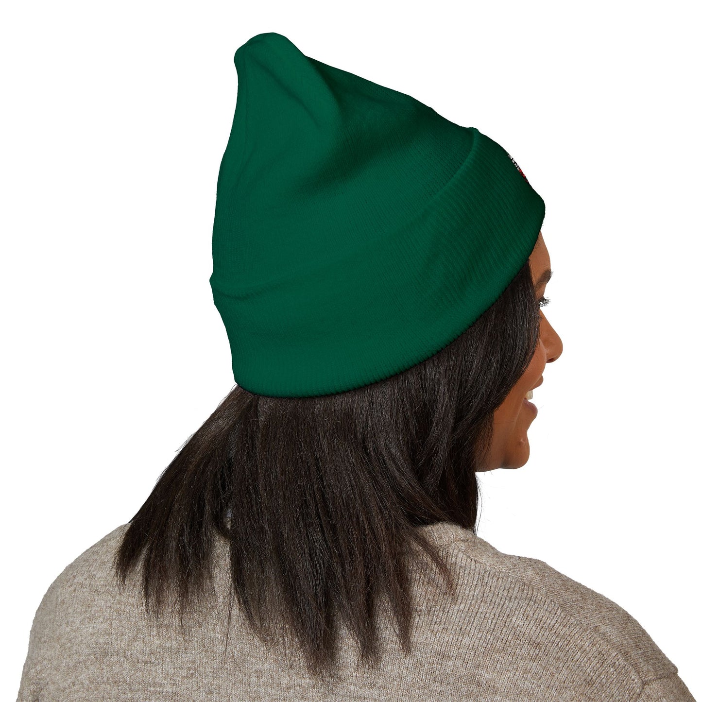 "Make Iran Great Again (MIGA)" Trump Embroidered Classic Cuffed Knit Hat