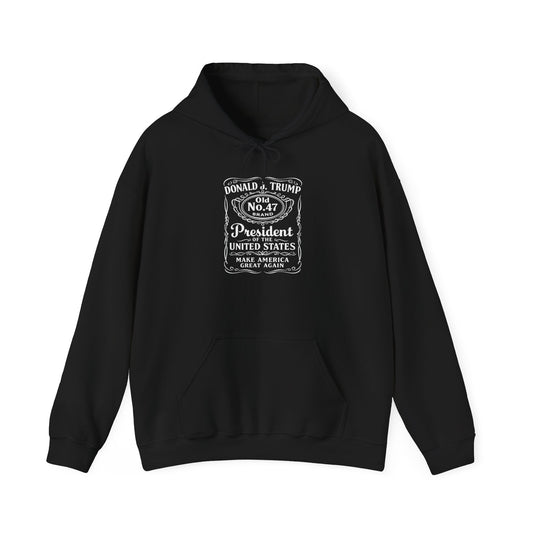 Trump No. 47 President Gildan Brand Hoodie