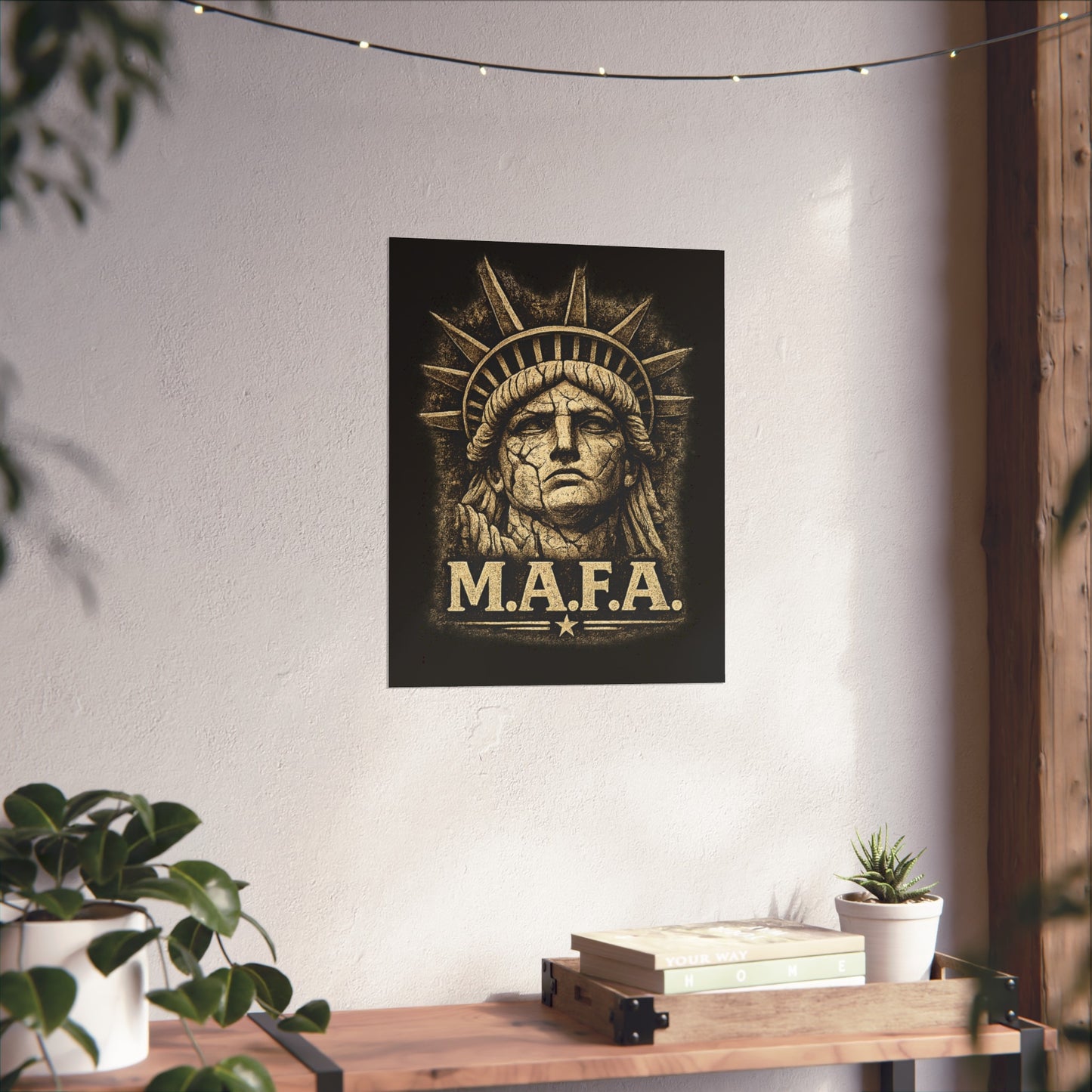 "M.A.F.A. "Statue Of Liberty" Wall Poster