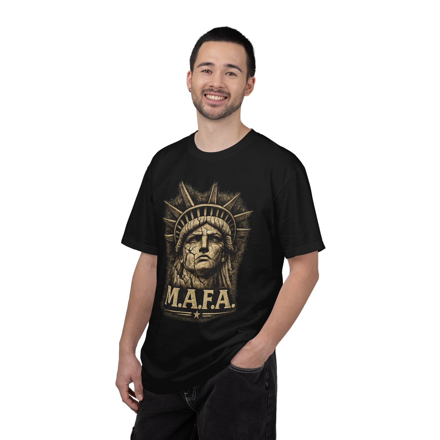 M.A.F.A. Statue Of Liberty  "Sovereignty Security Prosperity " Comfort Color Brand T-Shirt