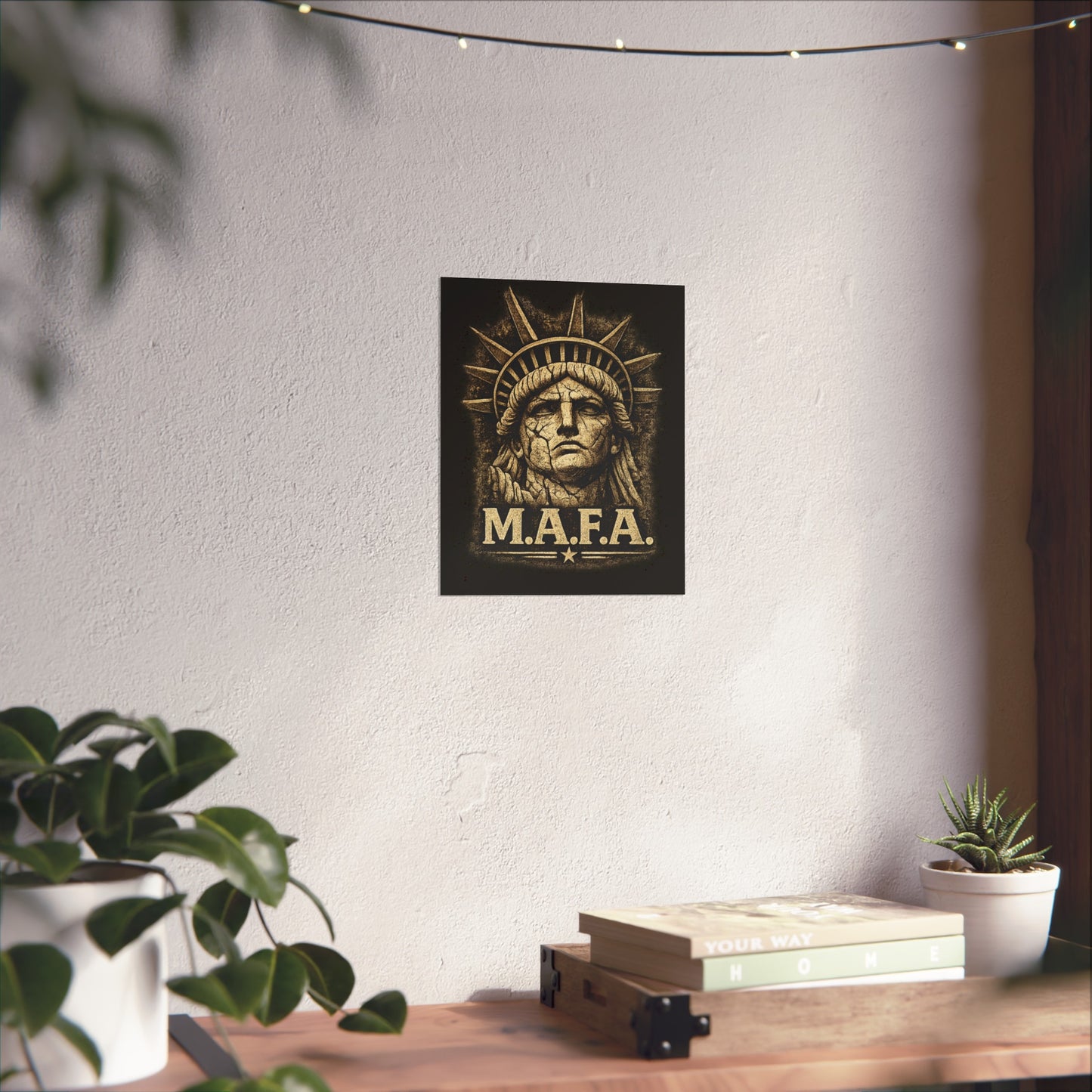 "M.A.F.A. "Statue Of Liberty" Wall Poster