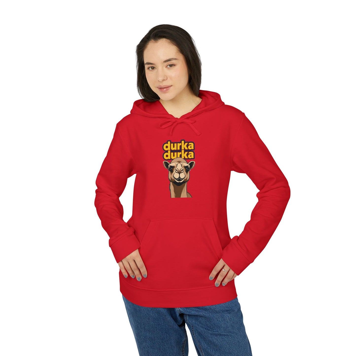 "Durka Durka Camel Adidas Brand Hoodie
