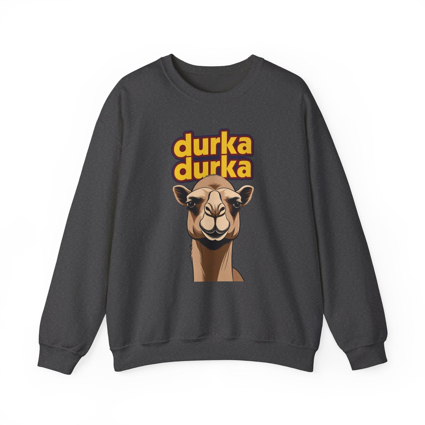 "Durka Durka" Camel Gildan Brand Crewneck Sweatshirt