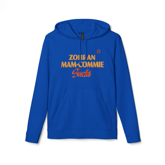 Zohran Mam-Commie Sucks Adidas Brand Hoodie