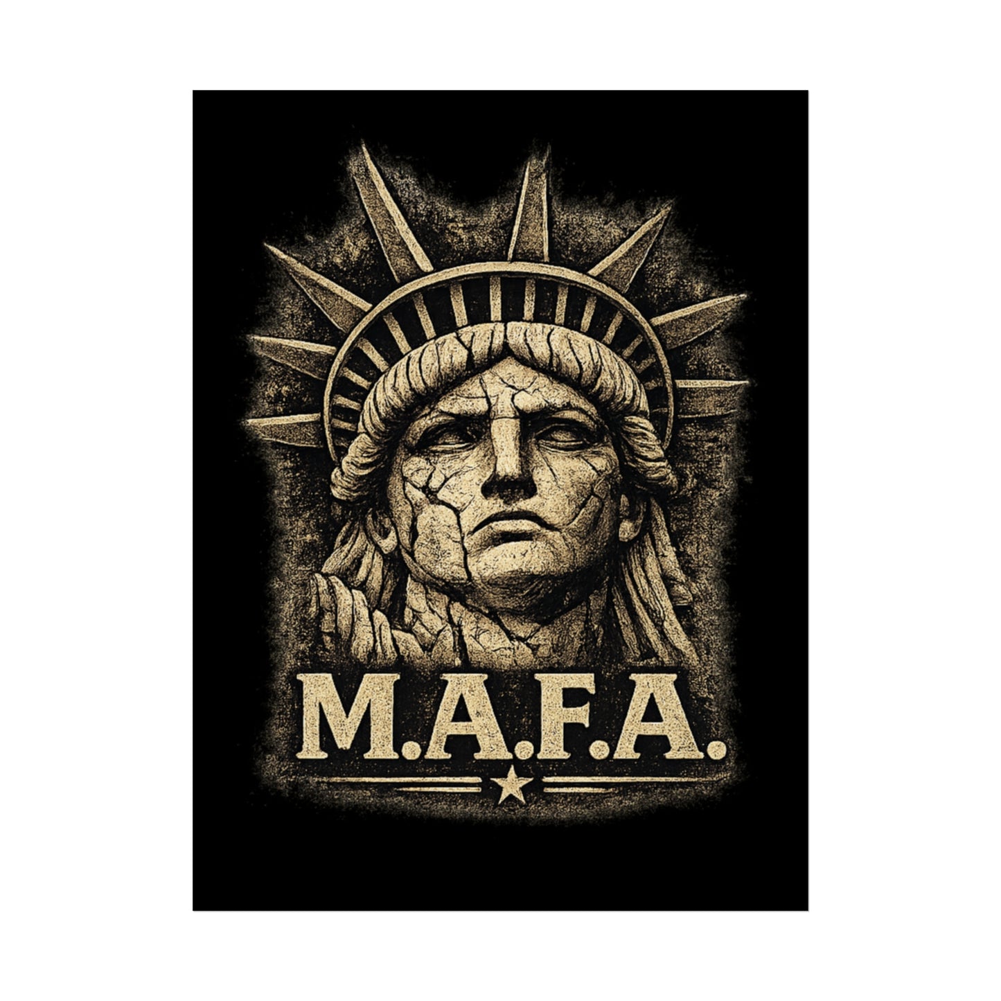 "M.A.F.A. "Statue Of Liberty" Wall Poster