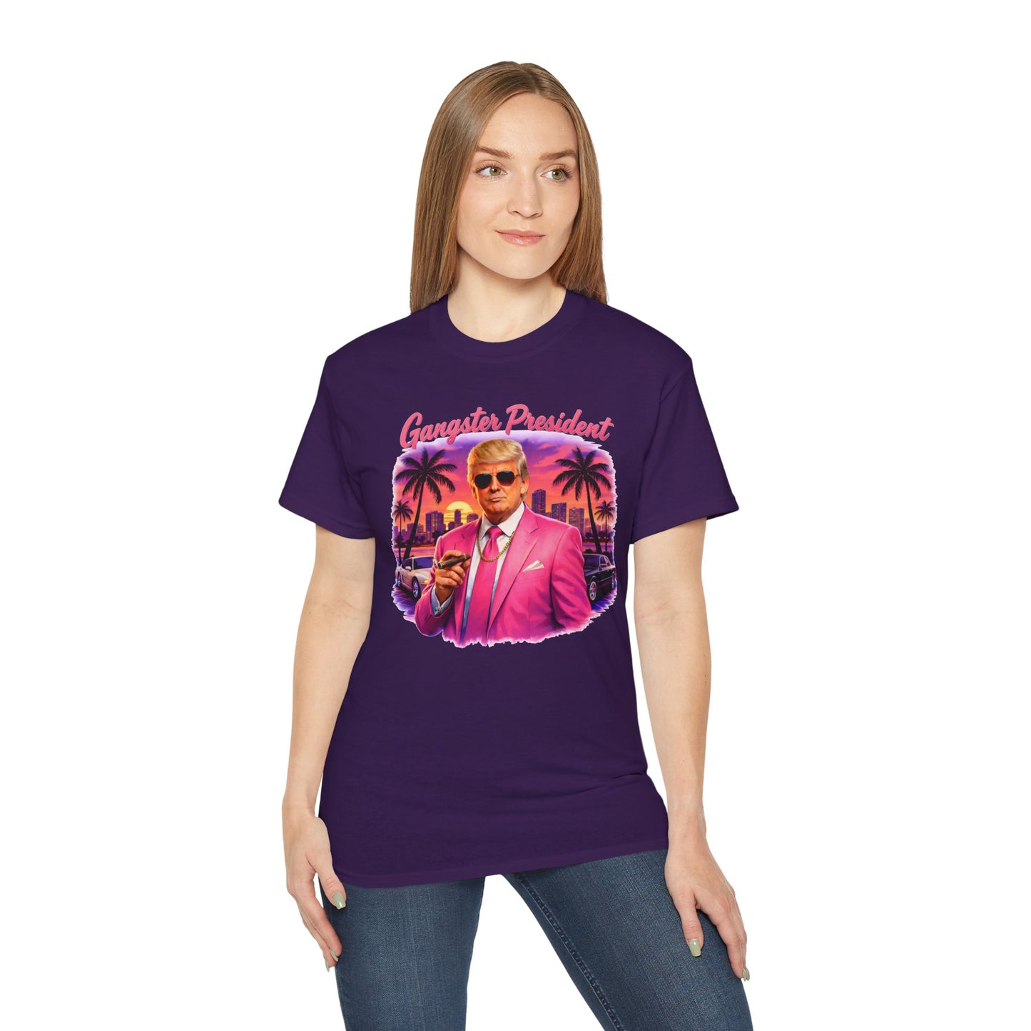 Gangster President Vice City Gildan Brand T-Shirt