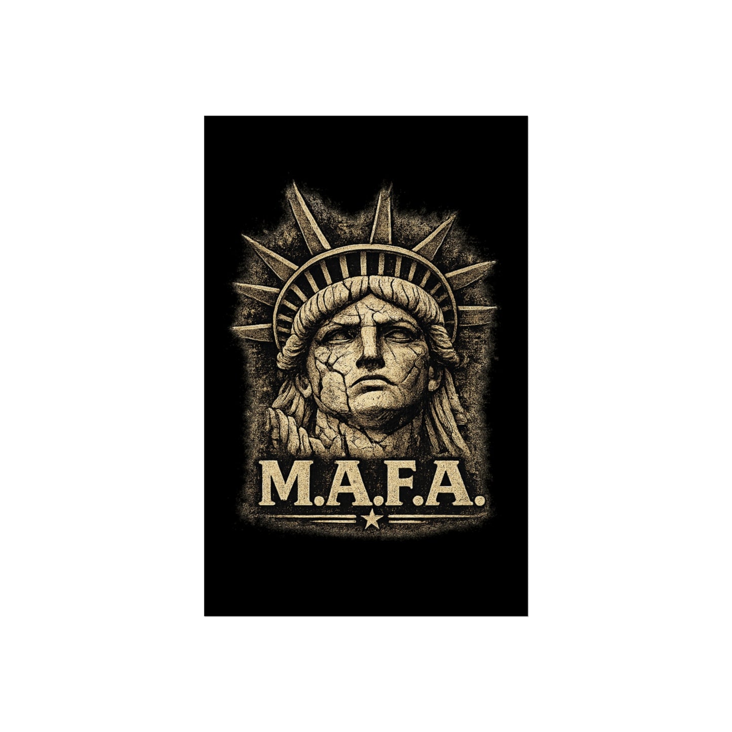 "M.A.F.A. "Statue Of Liberty" Wall Poster