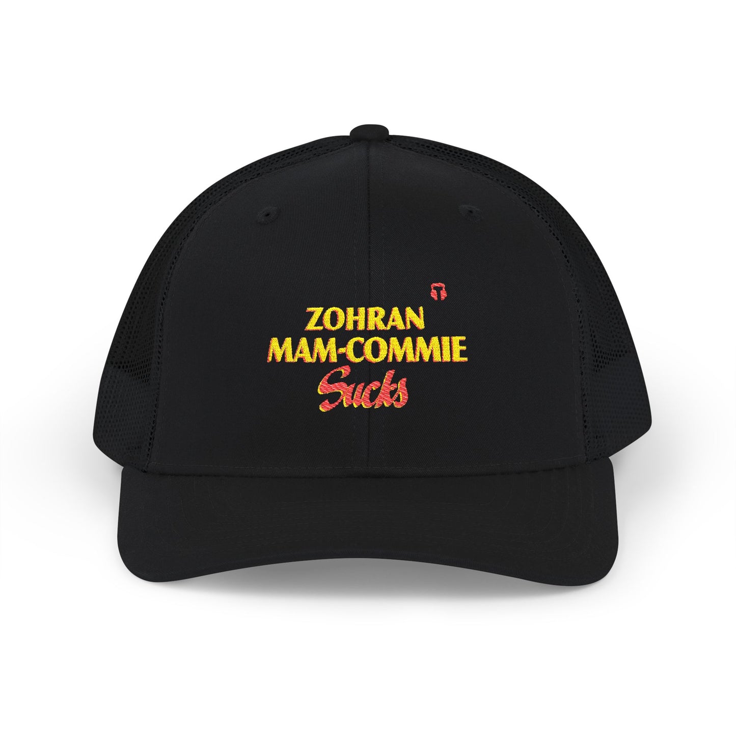 Zohran Mam-Commie Sucks Embroidered Trucker Hat