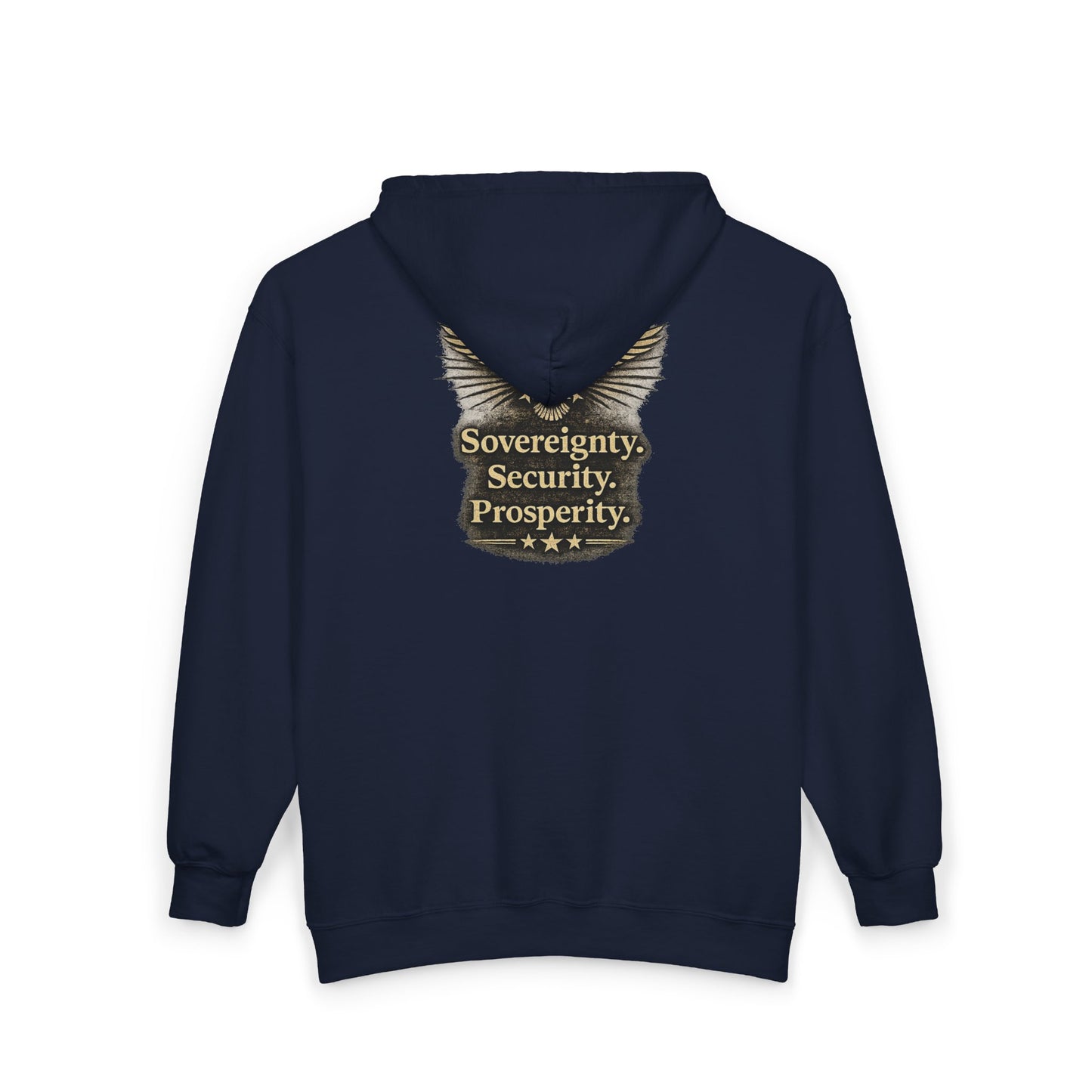M.A.F.A. "Statue Of Liberty" "Sovereignty Security Prosperity " Zip Hoodie