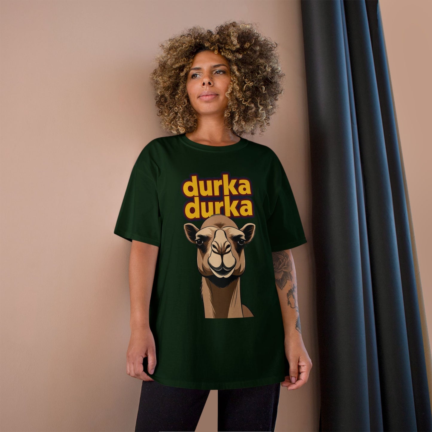 Durka Durka Camel Champion Brand T-Shirt