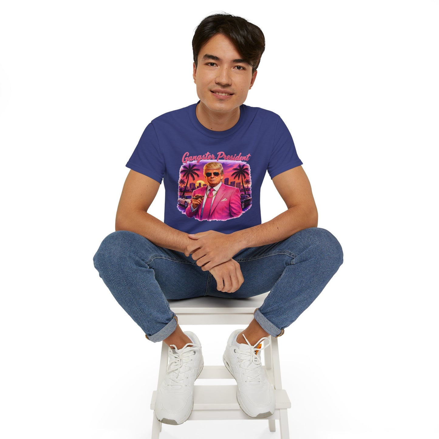 Gangster President Vice City Gildan Brand T-Shirt