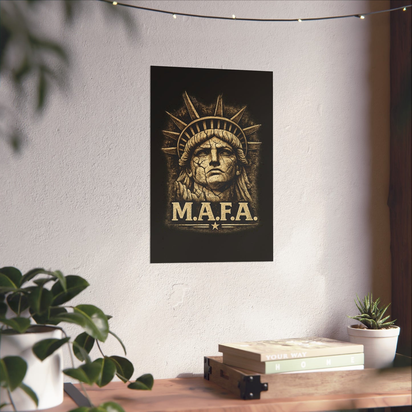 "M.A.F.A. "Statue Of Liberty" Wall Poster