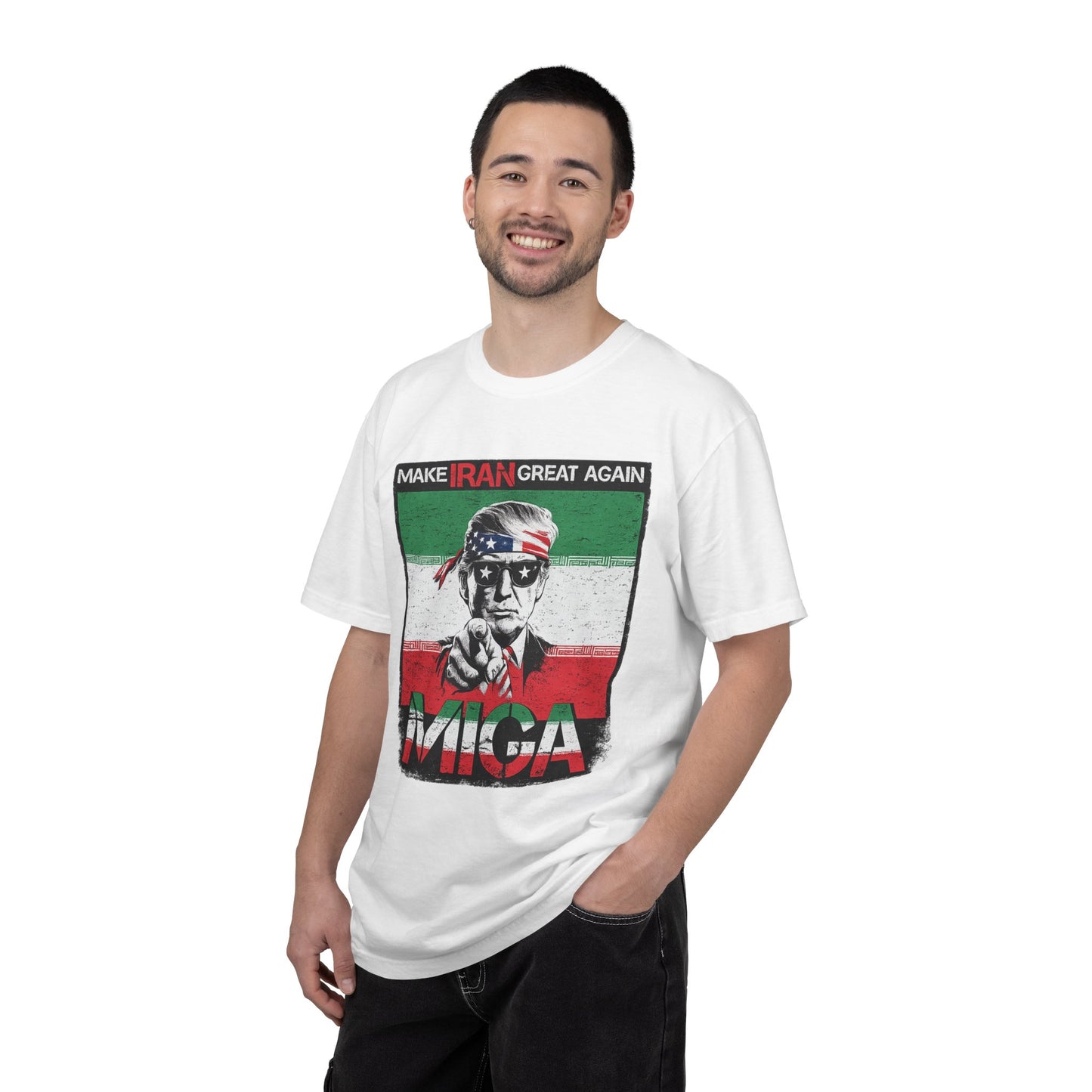 "Make Iran Great Again (MIGA)" Trump Comfort Colors Brand T-Shirt