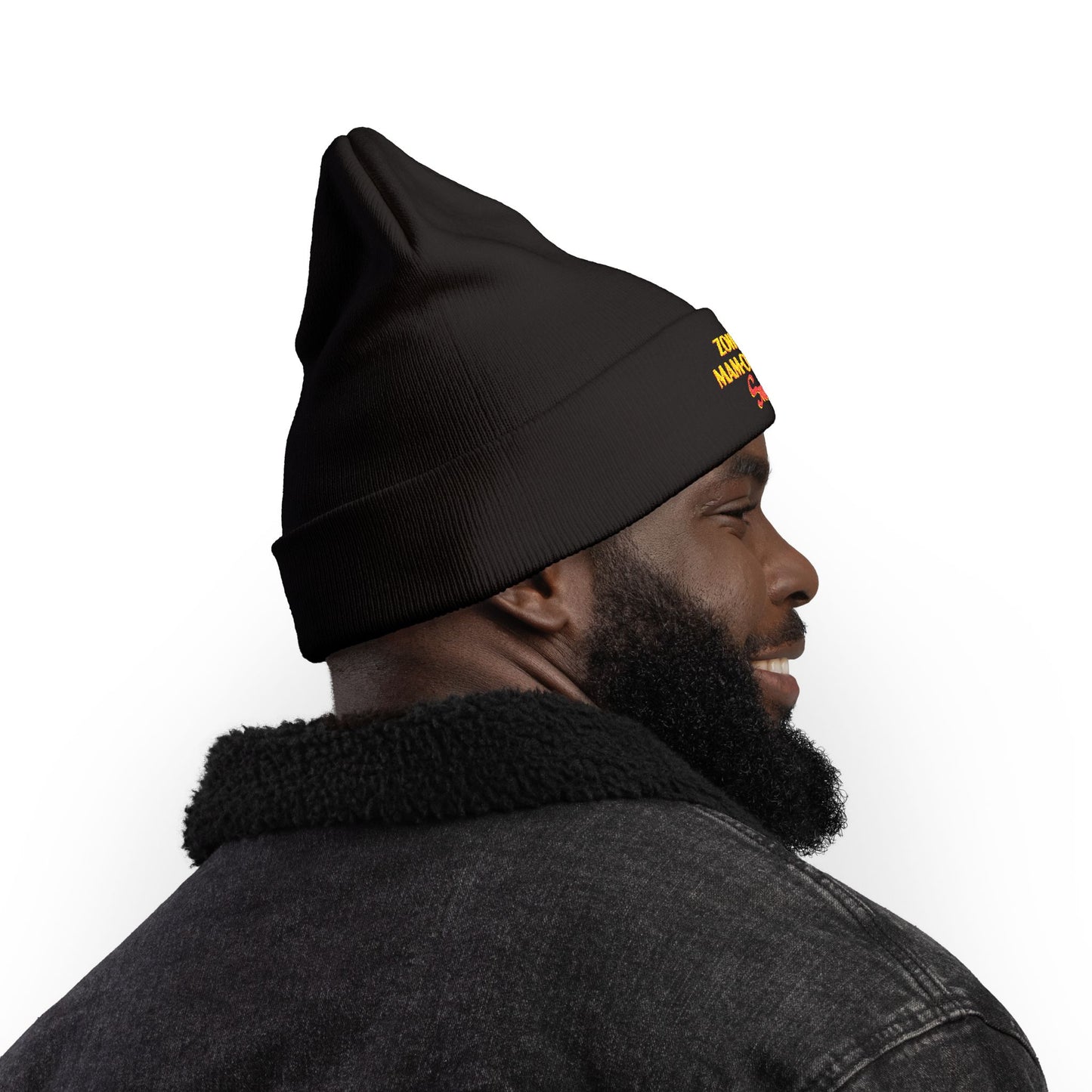 Zohran Mam-Commie Sucks Embroidered Knit Beanie