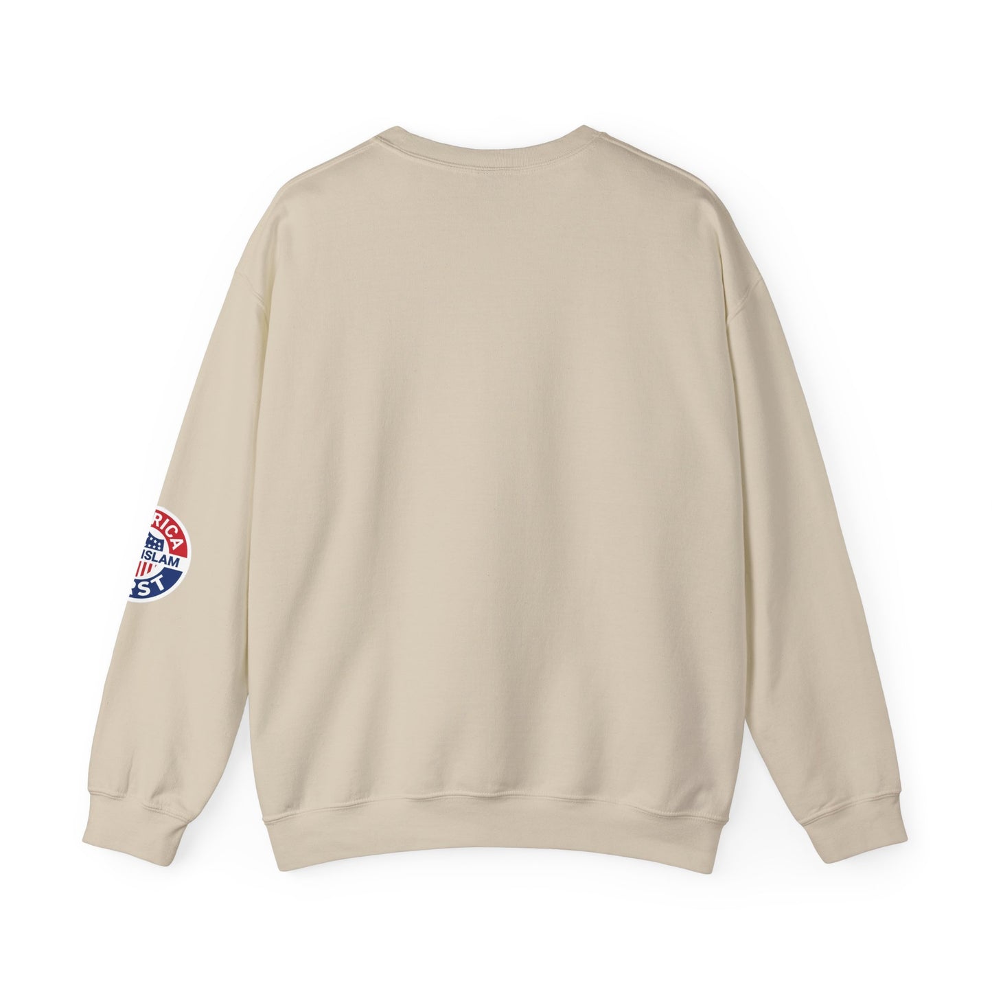 Zohran Mam-Commie Sucks/America First F*CK ISLAM Gildan Brand Crewneck Sweatshirt