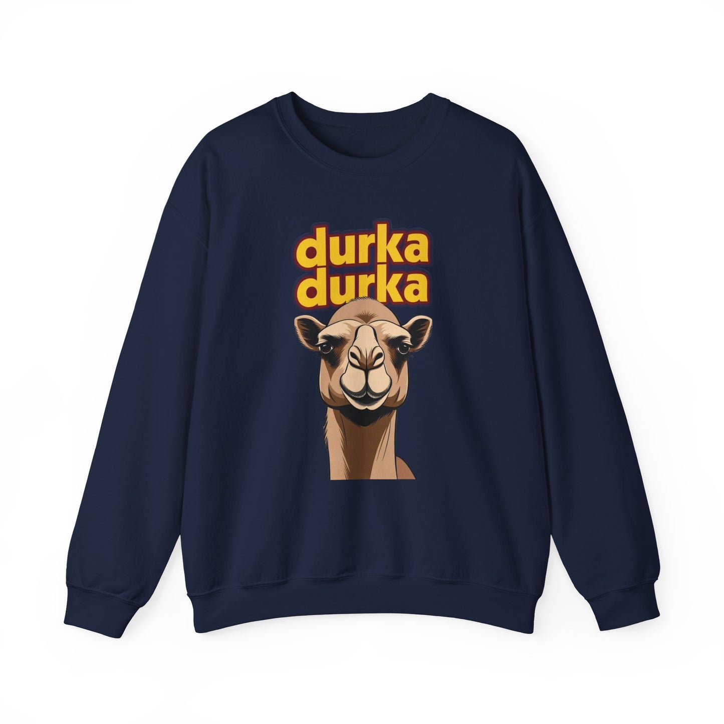 "Durka Durka" Camel Gildan Brand Crewneck Sweatshirt