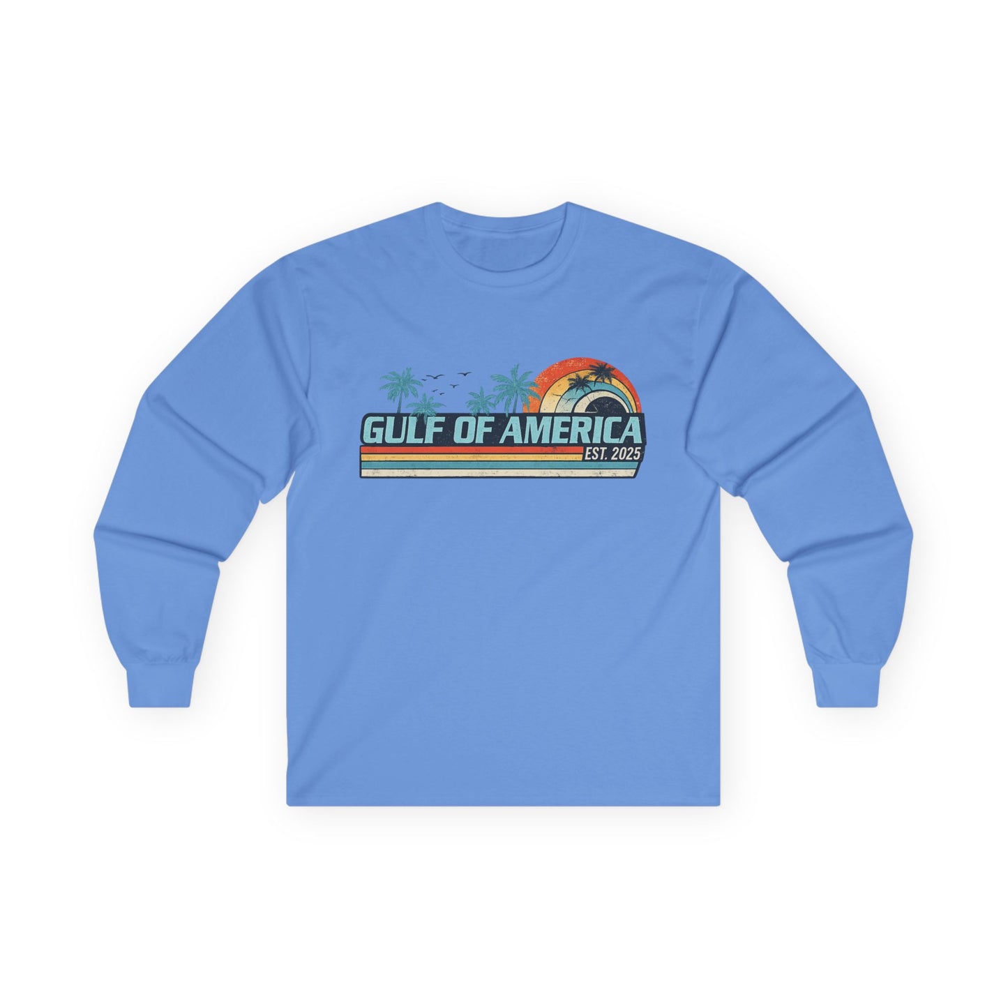 Gulf of America Vintage Gildan Brand Long Sleeve Tee