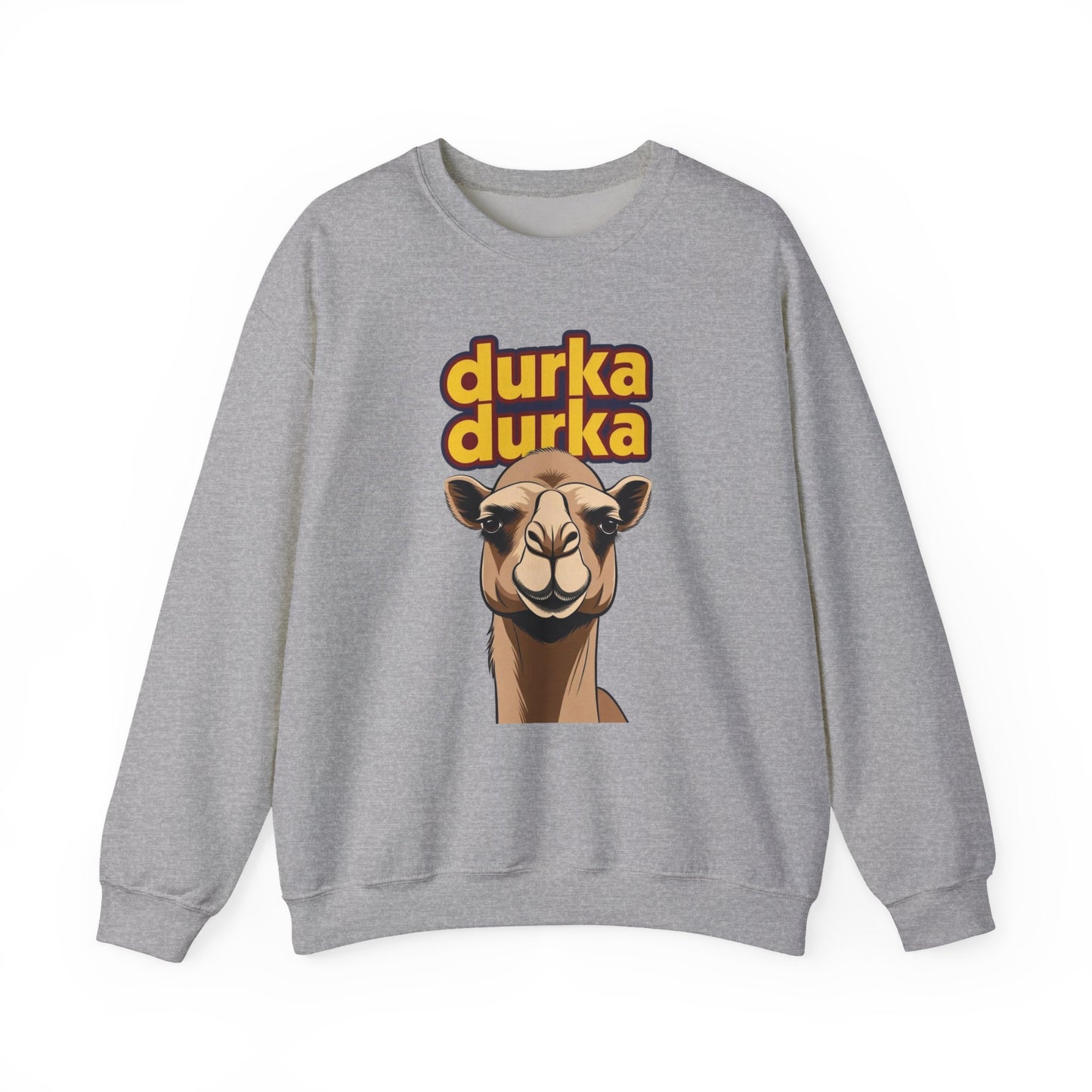 "Durka Durka" Camel Gildan Brand Crewneck Sweatshirt