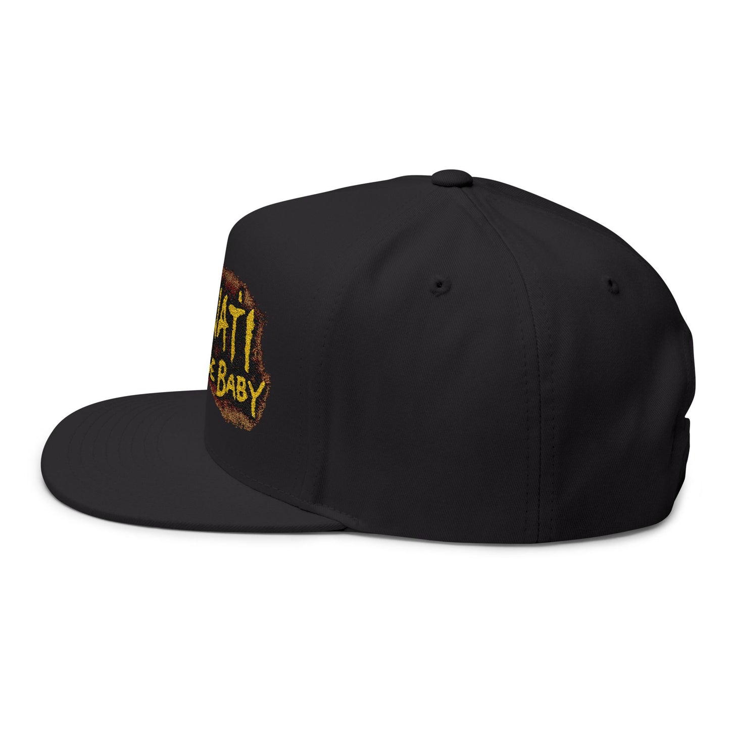 “Gronati The Grunge Baby” Embroidered Flat Bill Hat