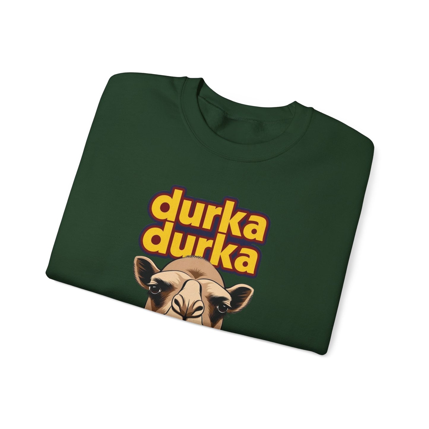 "Durka Durka" Camel Gildan Brand Crewneck Sweatshirt