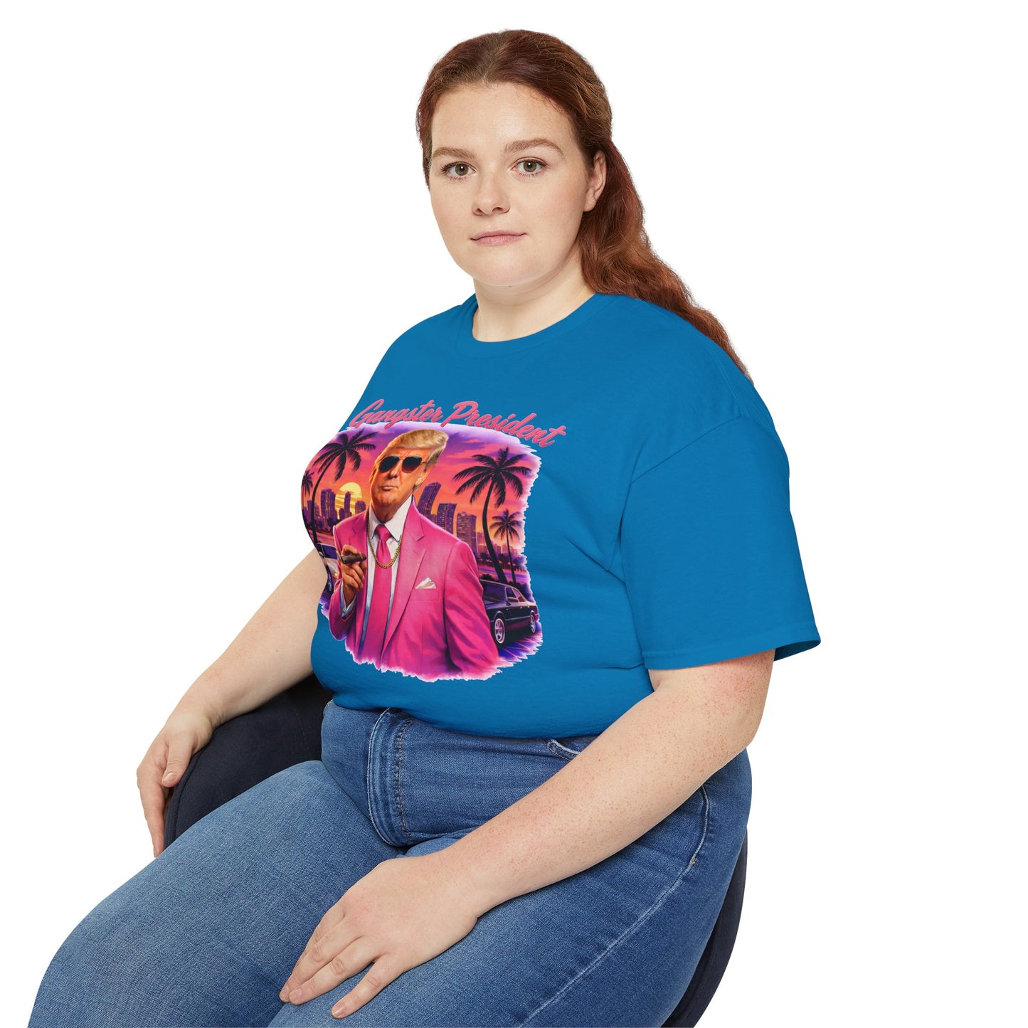 Gangster President Vice City Gildan Brand T-Shirt