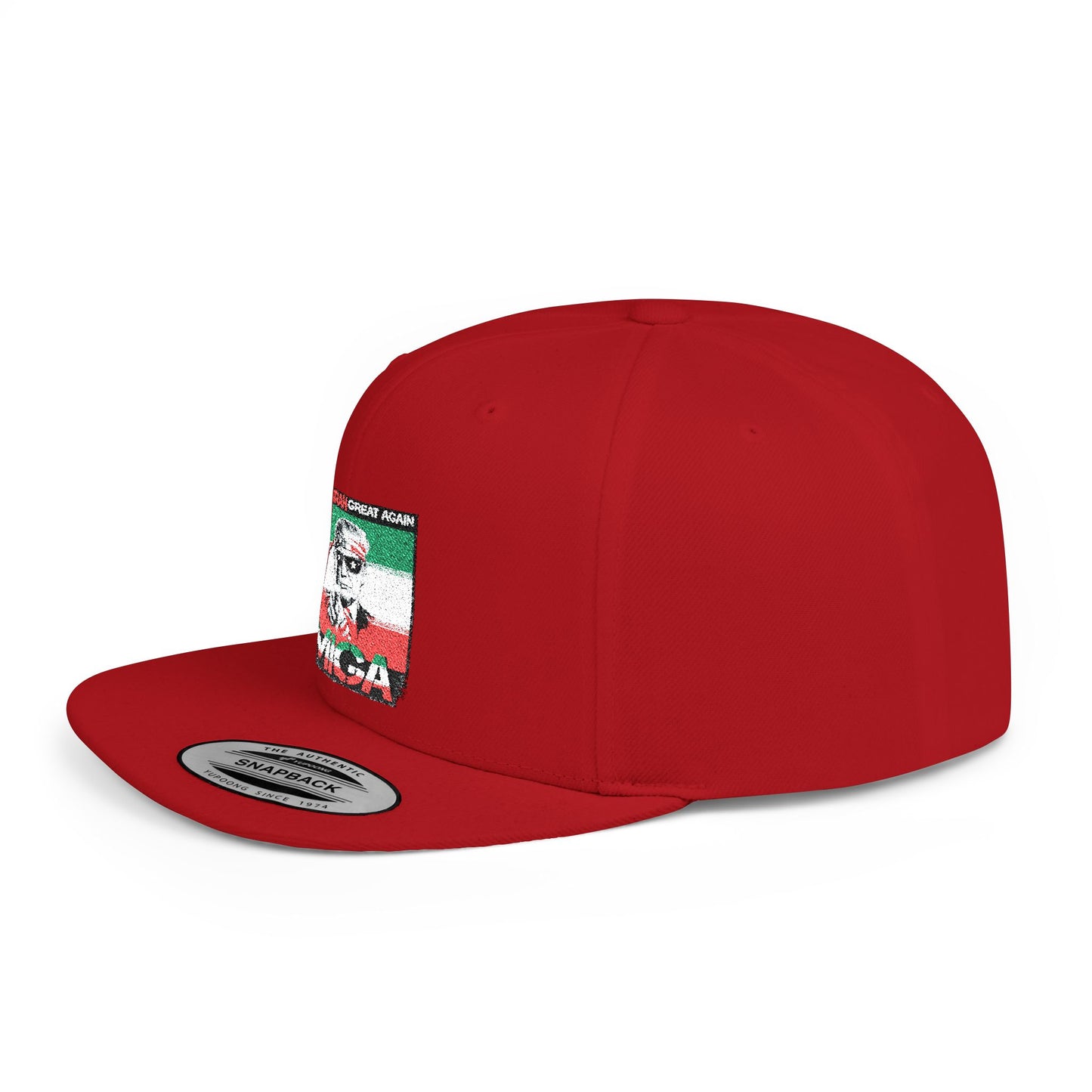 "Make Iran Great Again (MIGA)" Trump Embroidered Snapback Hat
