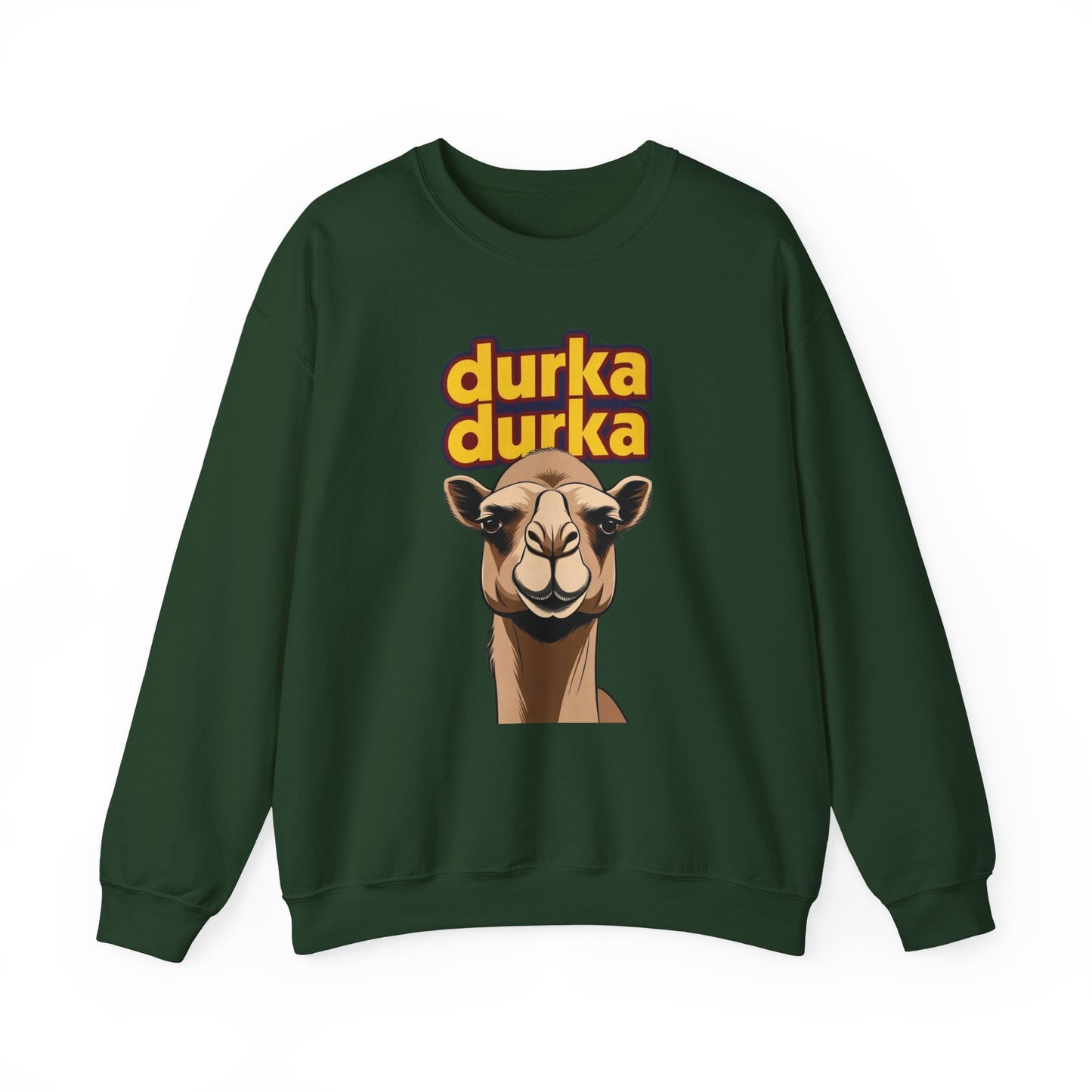 "Durka Durka" Camel Gildan Brand Crewneck Sweatshirt